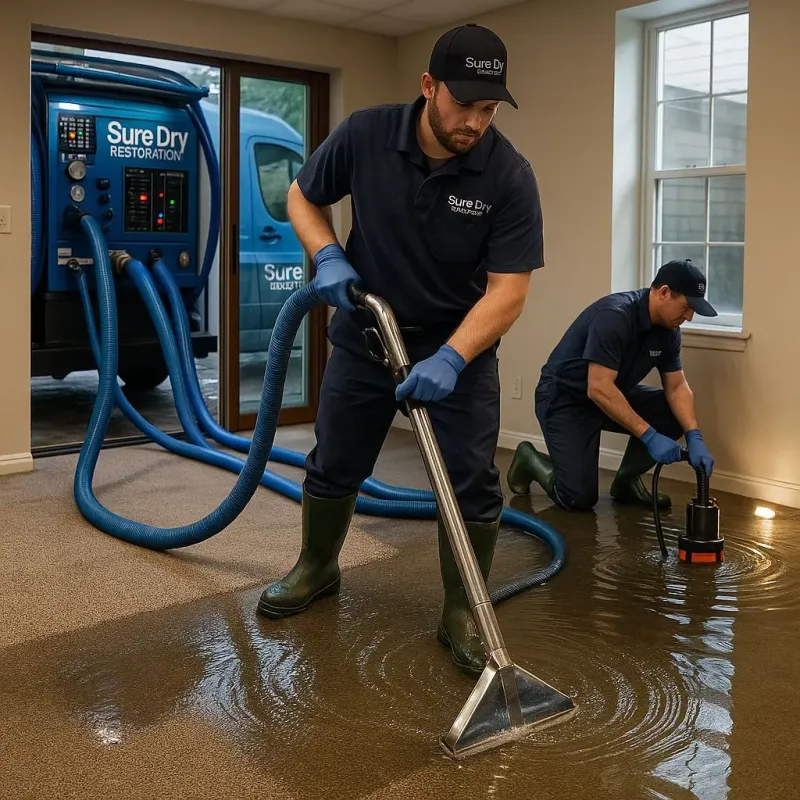 Water Extraction and Removal process in Pecan Acres, TX